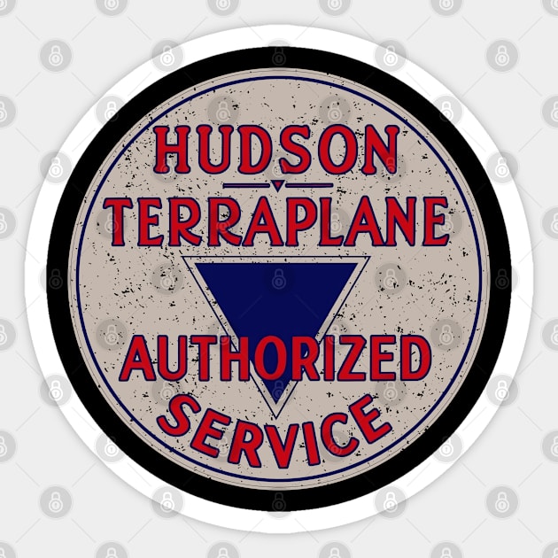Hudson Terraplane Sticker by Timeless Chaos